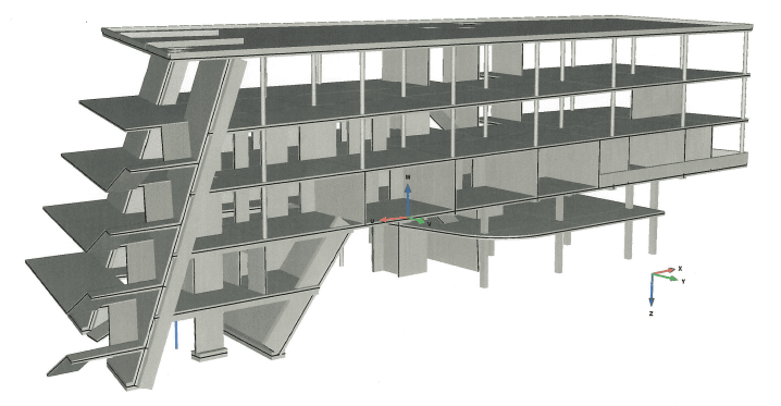 FE-Modell Dlubal RFEM 1
